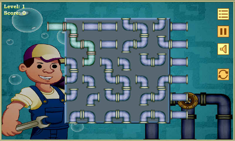 Pipes rotating to connect — chaining gadgets